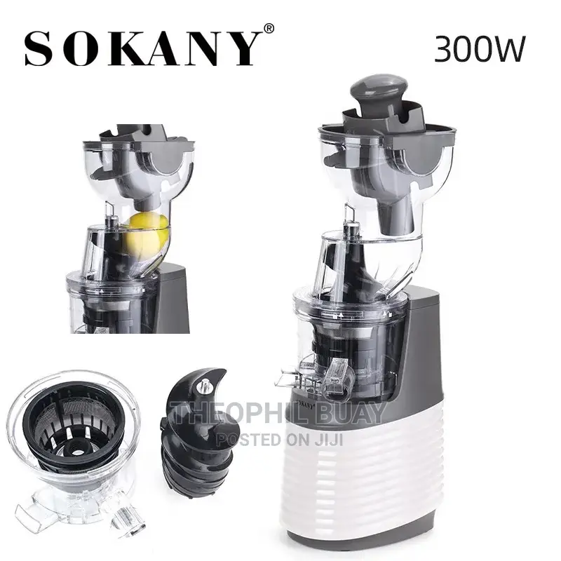 SOKANY Slow Juicer Extractor Electric Fruit Reverse Function