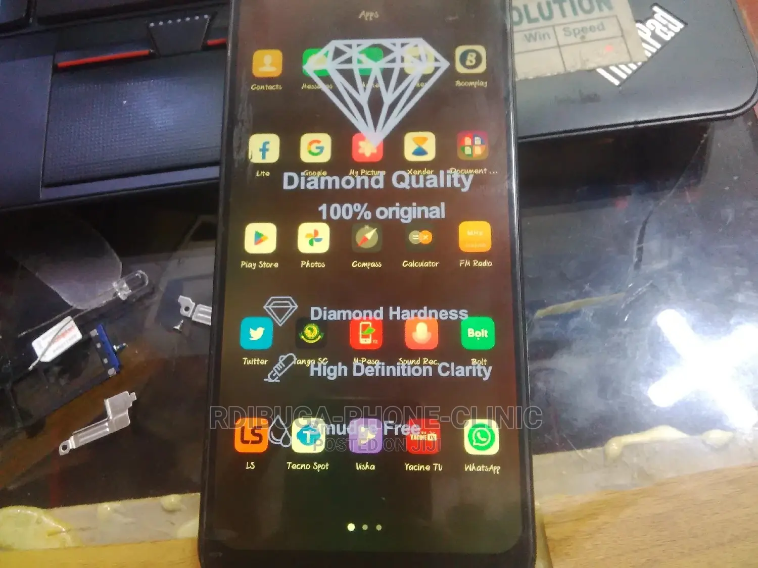 Tecno Camon 11 Ikibadilishwa Kioo OG