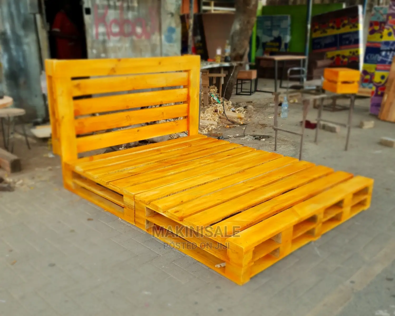 Kitanda Kizuri Sana Cha Pallet
