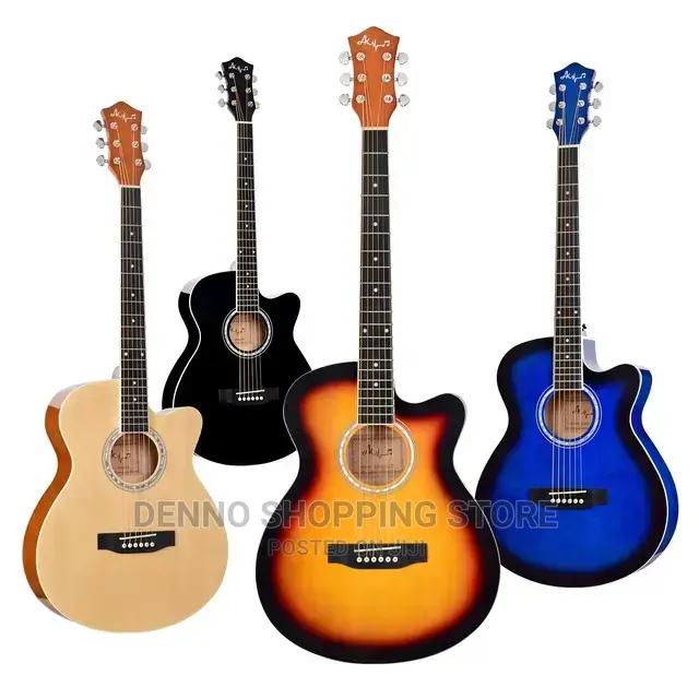Multi~Colored Guitor Acquostic