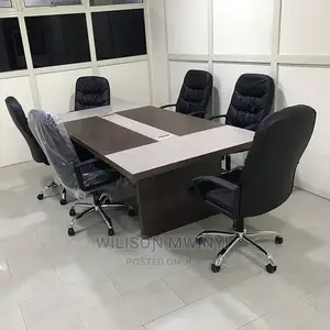 Meza Ya Mikutano/Meeting/Conference Table+6chairs