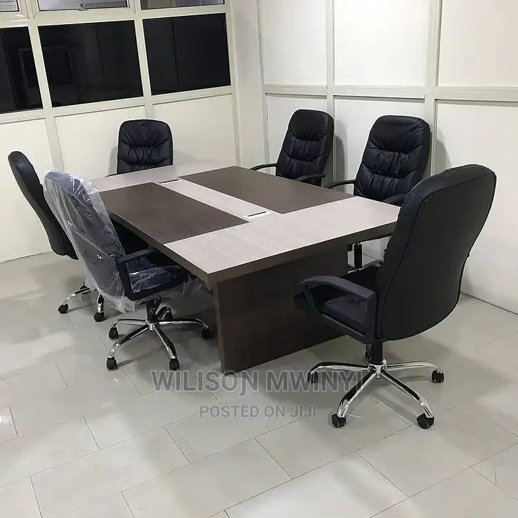 Meza Ya Mikutano/Meeting/Conference Table+6chairs