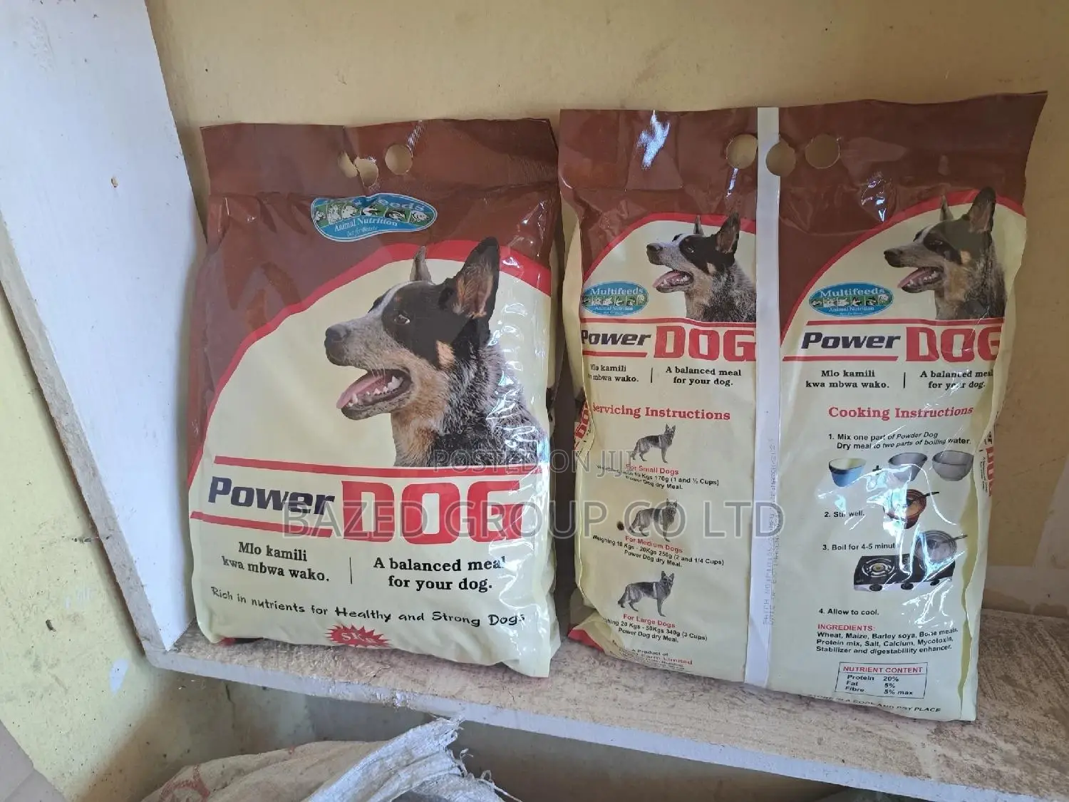 Power Dog Meals
