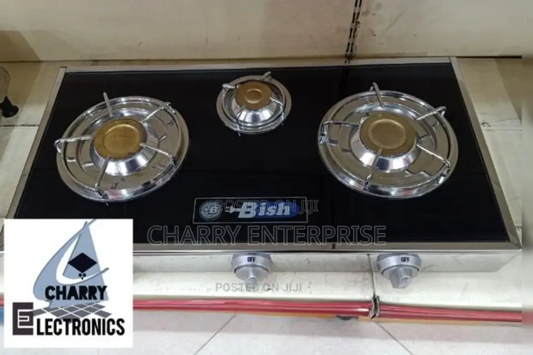 🪵Bish Cooker/ Stove 3 Gas Plates