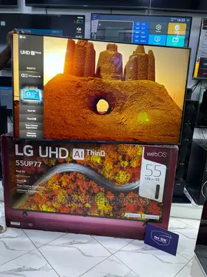 LG UHD Smart Tv Inch 55 an Inch 43