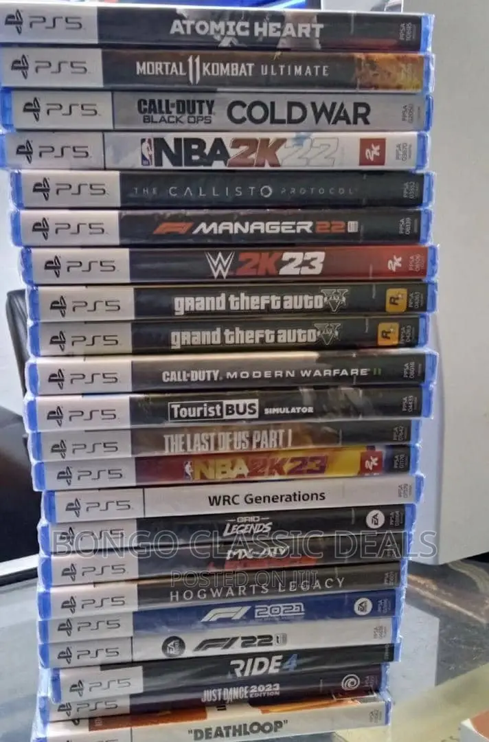Ps4,Ps5 Cds Brand New