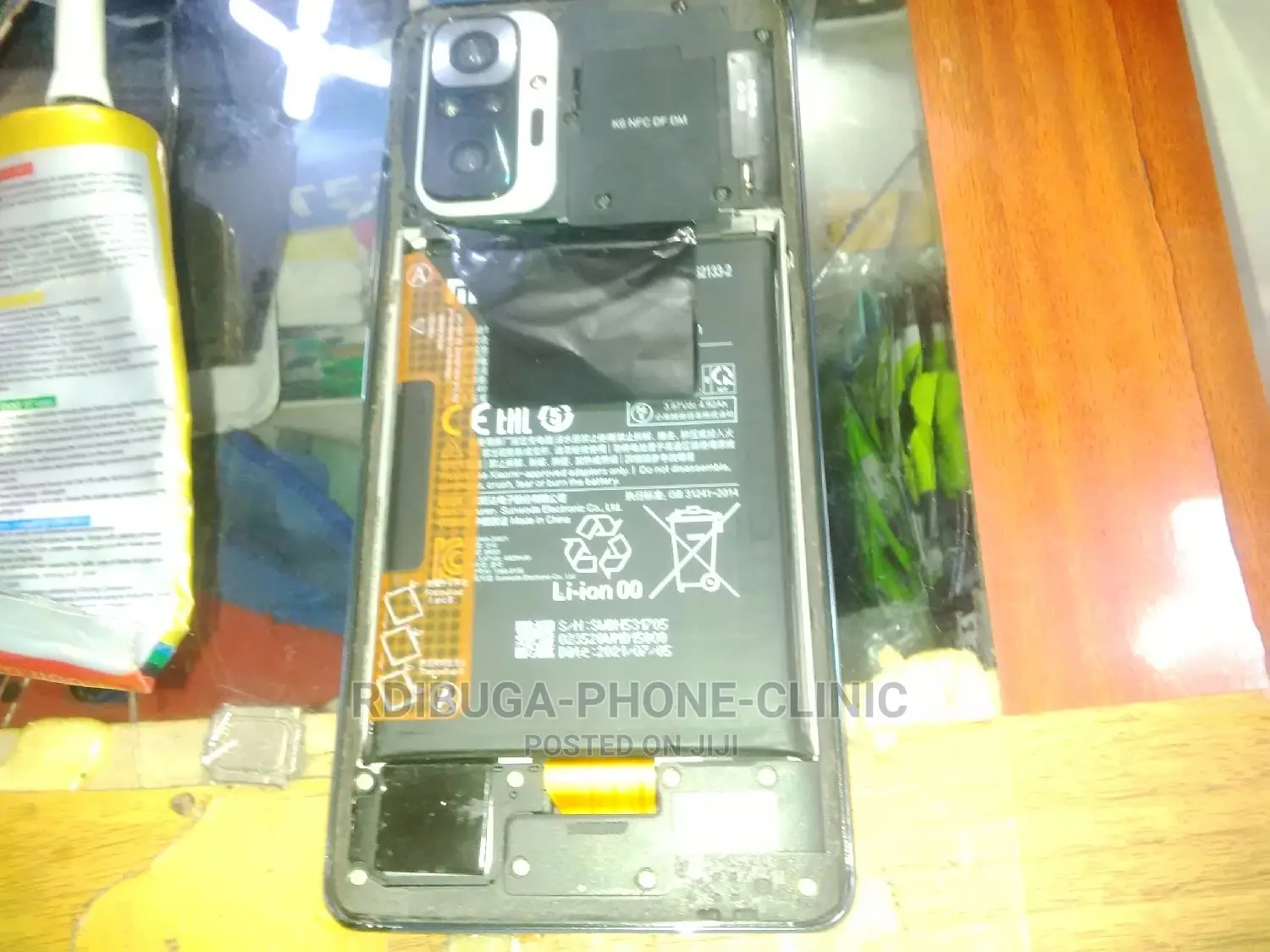 Redmi Note 10 PRO Ikibadilishwa Kioo