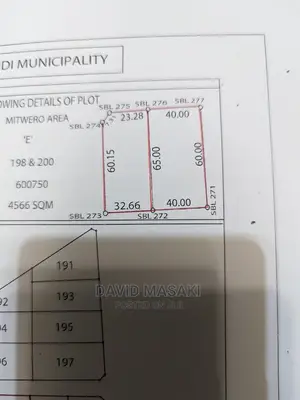 Lindi Mitwero Large Plot for Sale