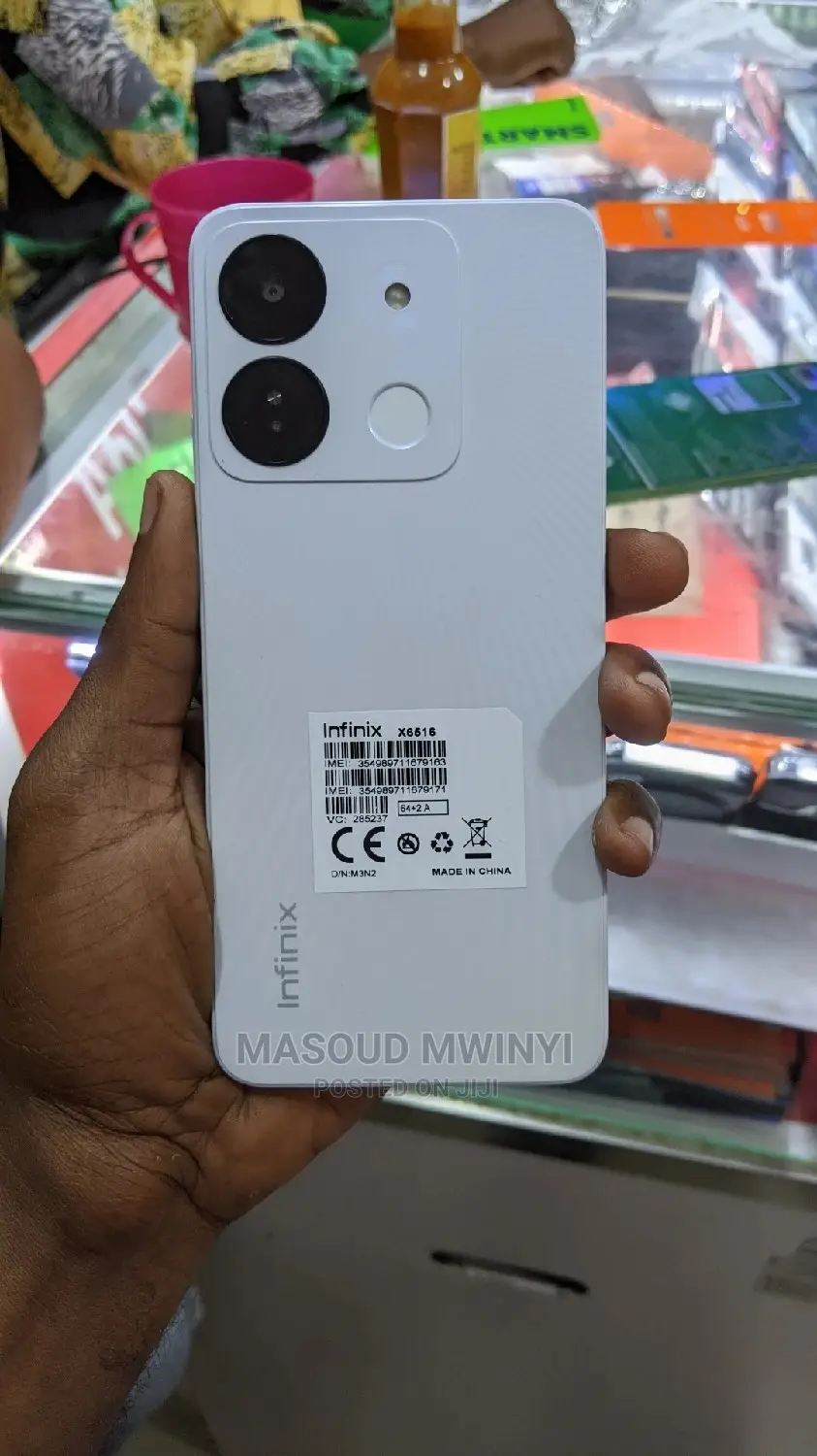 New Infinix Smart 7 Plus 64 GB White
