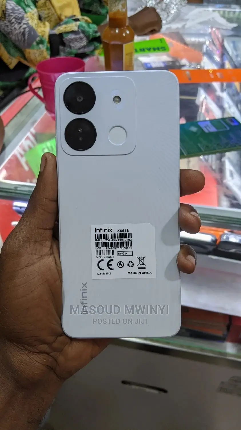 New Infinix Smart 7 Plus 64 GB White