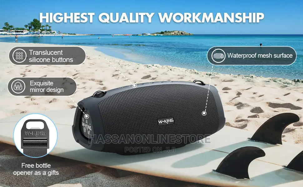 Wking X10 Bluetooth Speaker 70w Super Punchy Bass Speaker