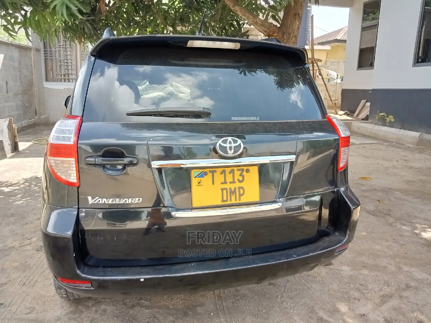 Toyota Vanguard 2008 Black