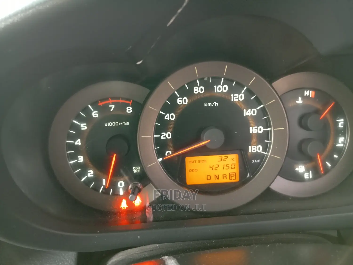 Toyota Vanguard 2008 Black