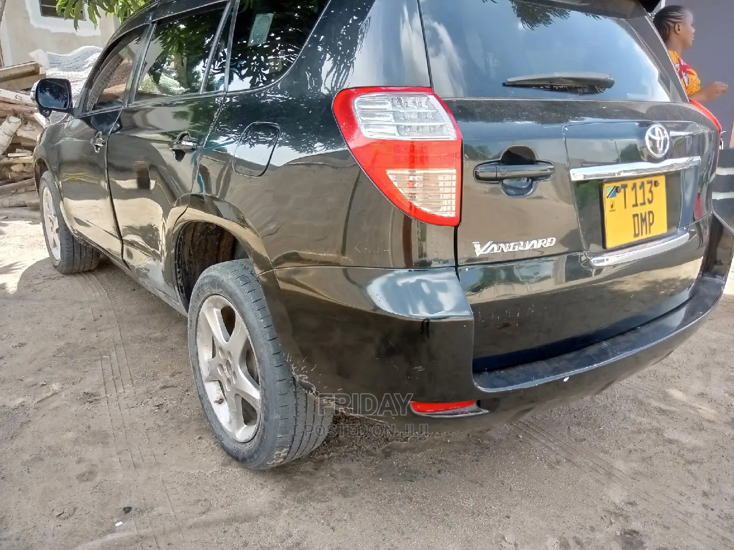 Toyota Vanguard 2008 Black