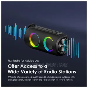 Oraimo Rover RGB Lights Bluetooth 5.3 Portable Speaker