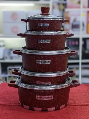 Royal Dessini Granite Cookware Set of 5