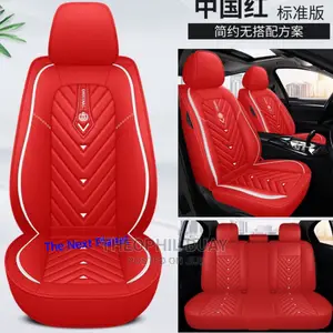 Car Seat Cover Red Color