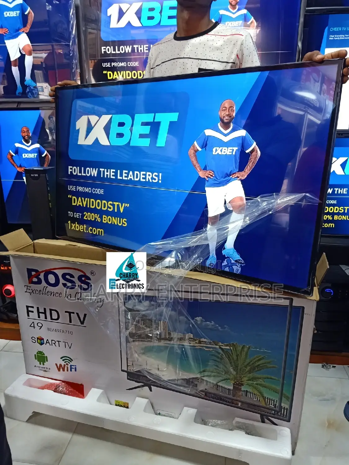 Offa Siku 6 Tu Boss Smart Android Wifi Tv Full HD 49 Inch
