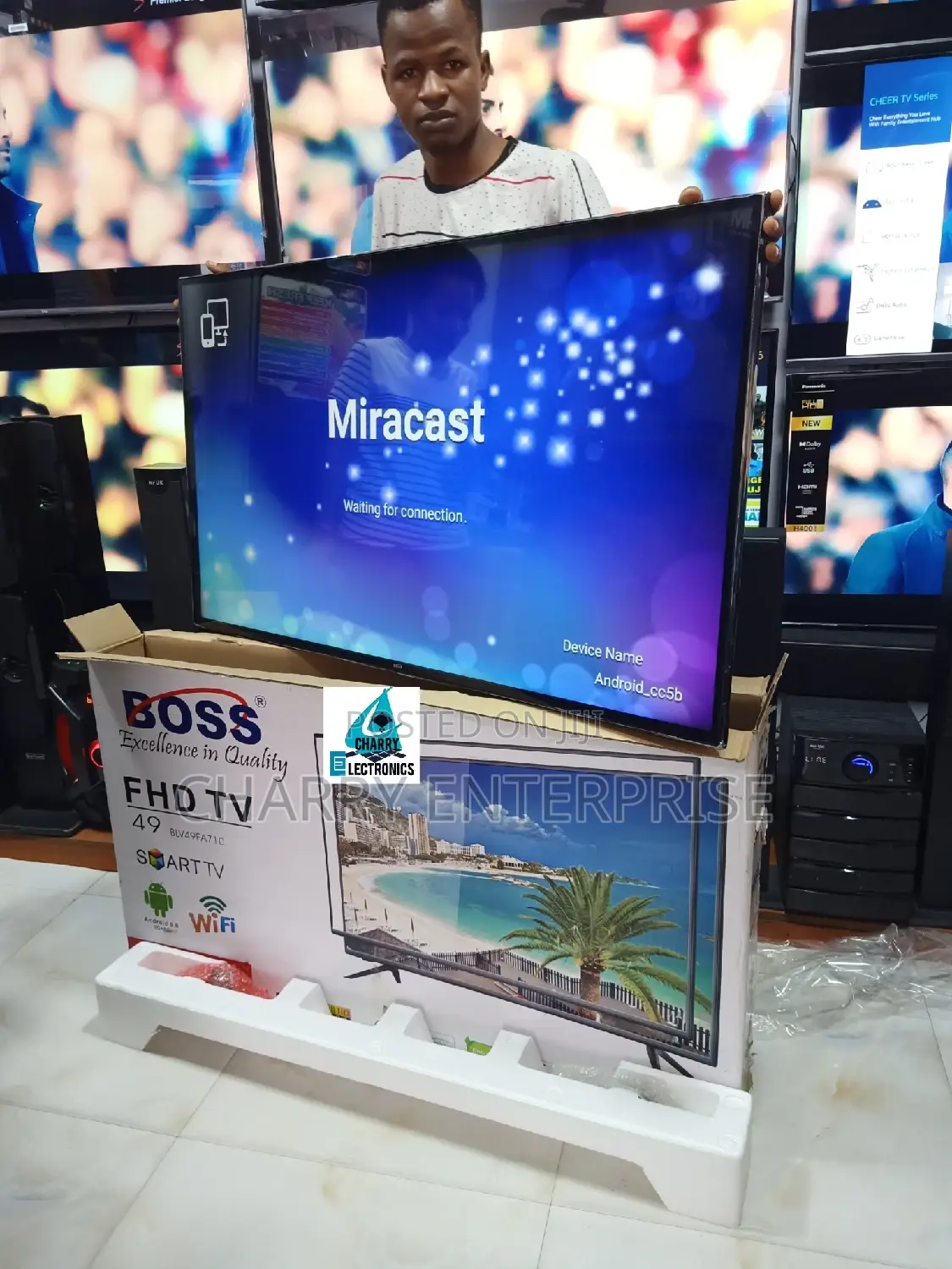 Offa Siku 6 Tu Boss Smart Android Wifi Tv Full HD 49 Inch