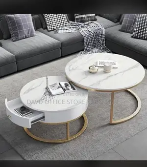 Coffee Table Marble Set