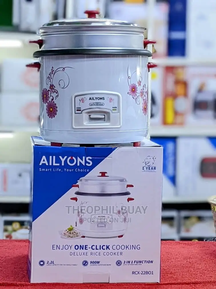Ailyons Automatic Rice Cooker 2.2L