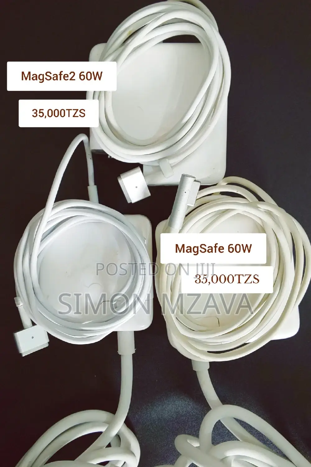 Apple Magsafe, Magsafe2, Type C Chargers