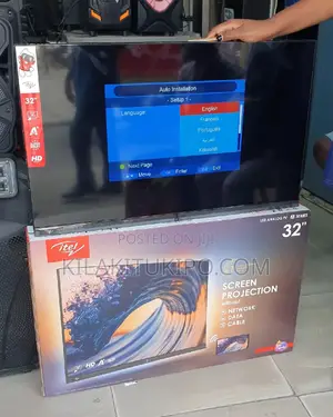 Itel Flameless Screen TV Inch 32