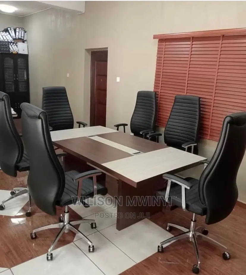 Conference Table and (6)Chairs Full Set