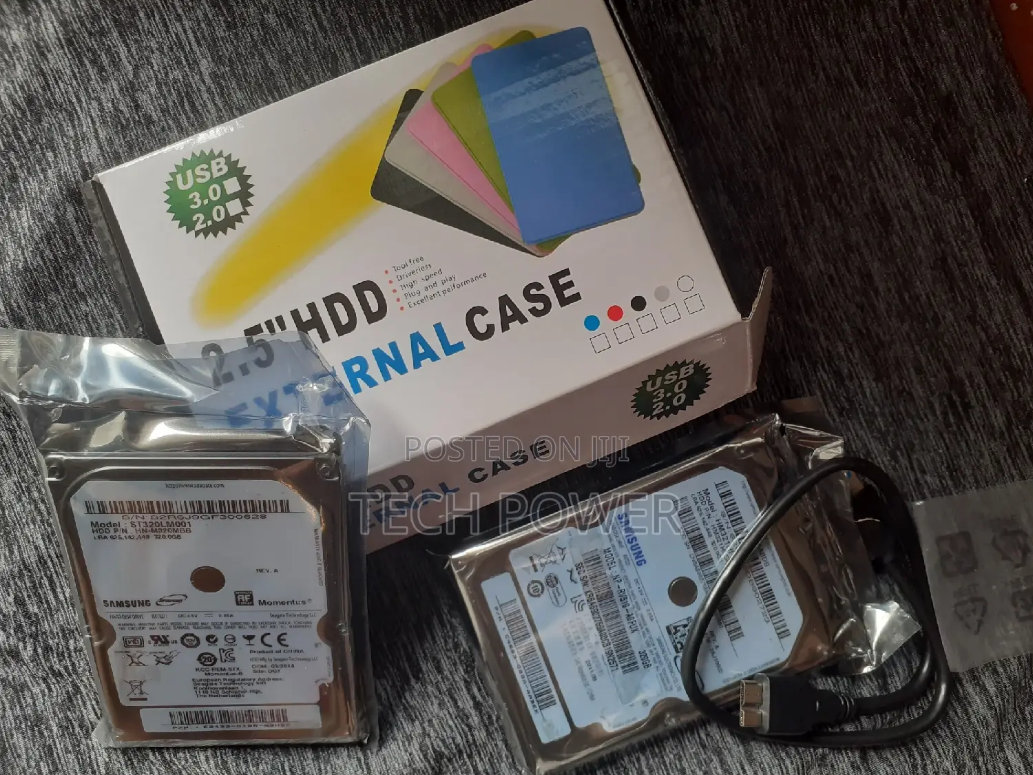 Brand New External Case 320gb Hard Drives