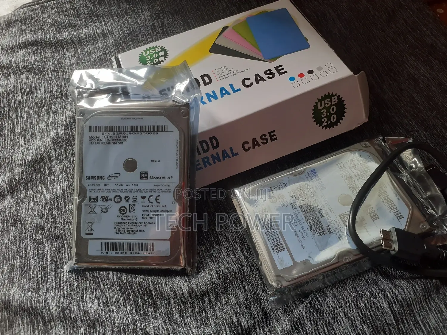Brand New External Case 320gb Hard Drives