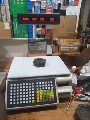 A Barcorde Printing Scale.