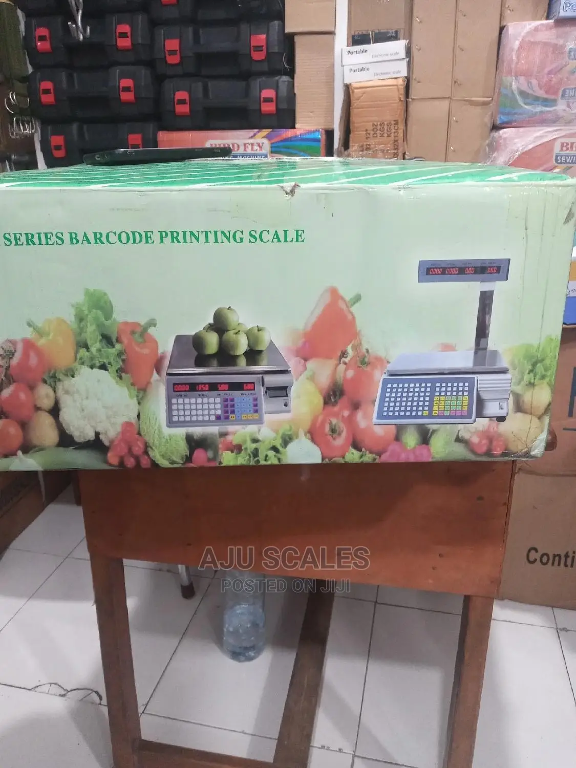 A Barcorde Printing Scale.