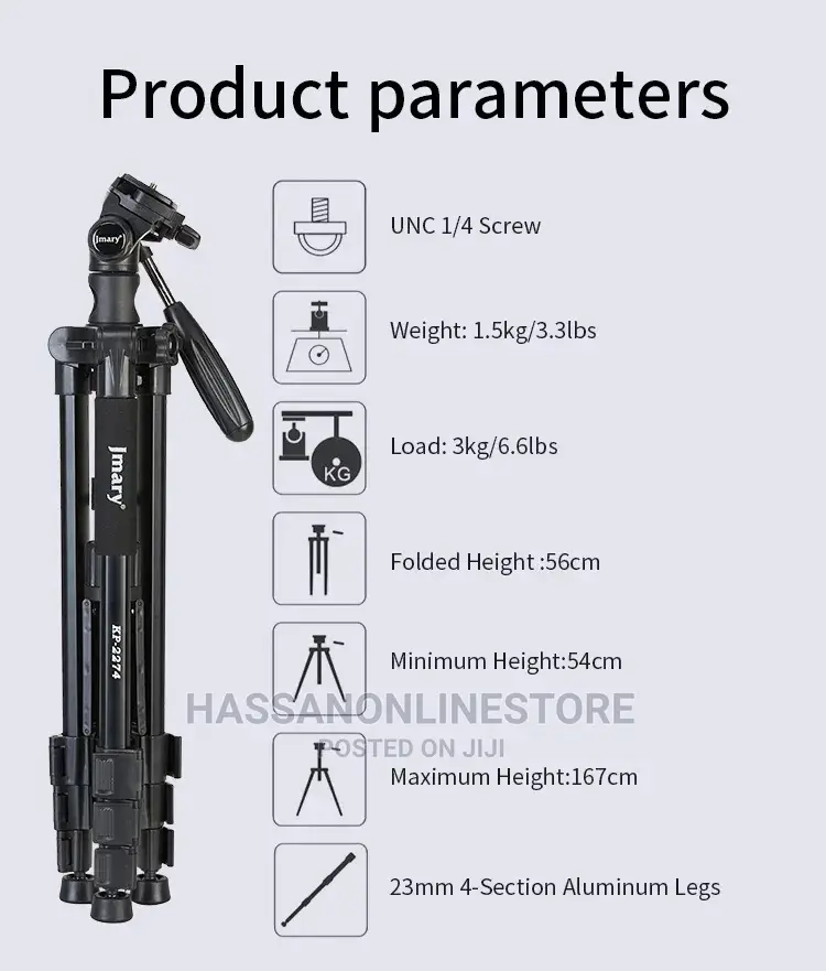 Jmary- Kp-2274 Tropod Stand
