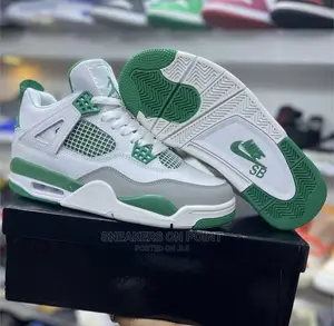 New Air Jordan 4 Pine Green