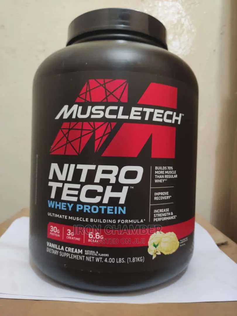 Nitro Tech Whey Protein. (1.8kg)