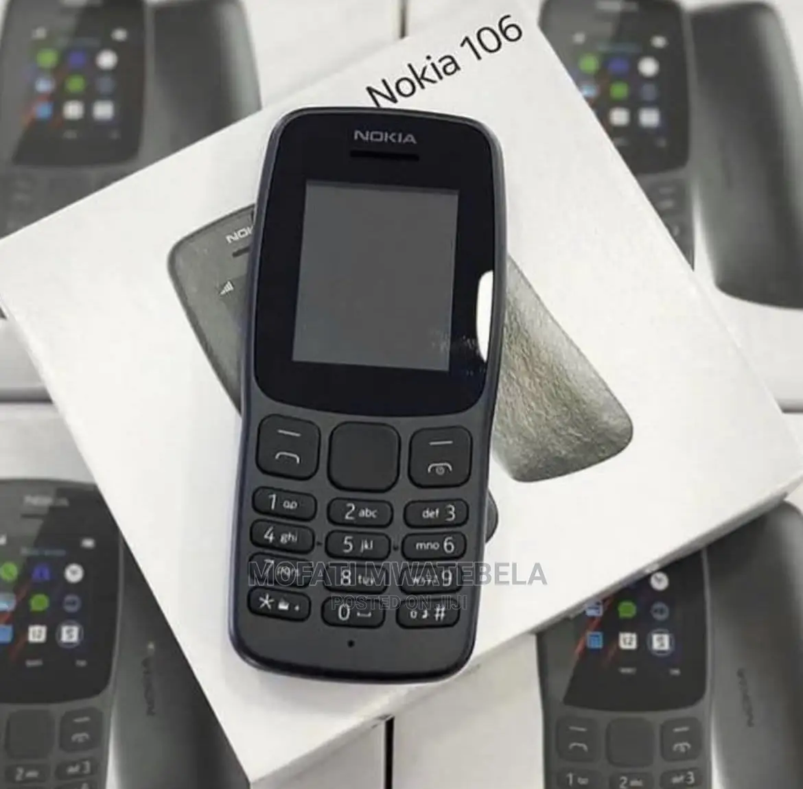 New Nokia 106 Black