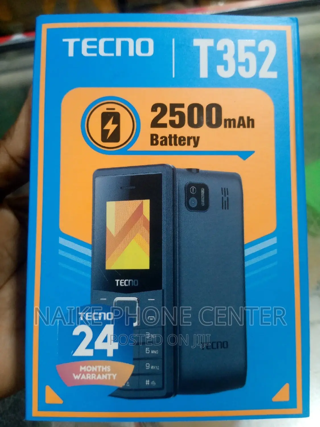 New Tecno T350 Black