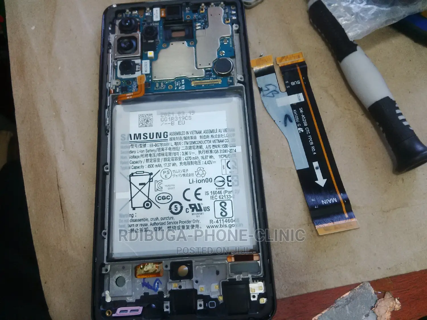 Samsung A52 Ikiwekwa Kioo OG