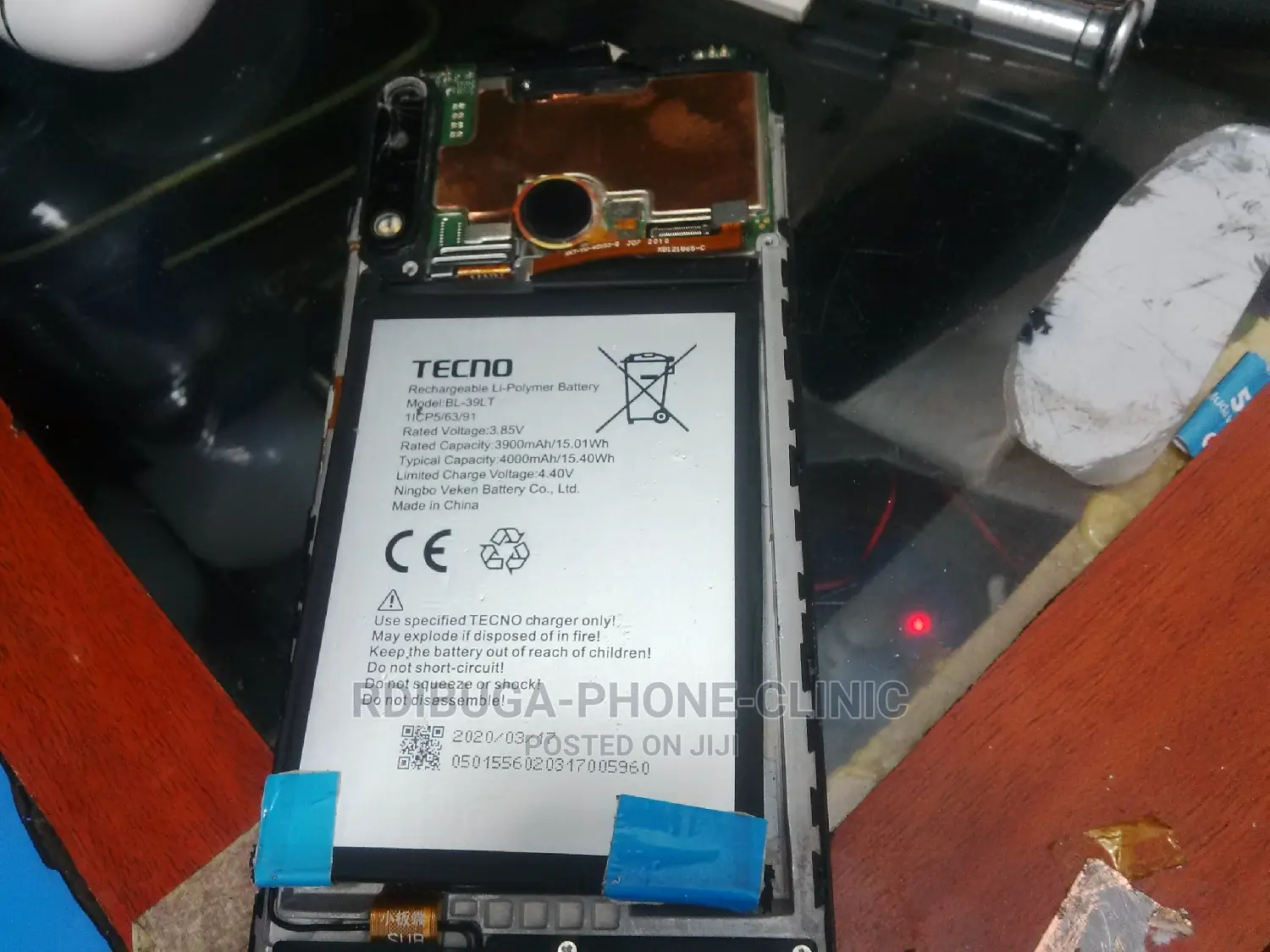 Tecno Spark 4 Ikiadilishwa Kioo Og