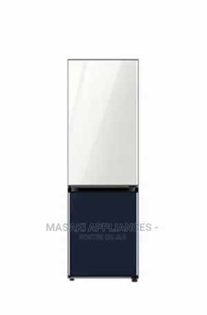 BESPOKE Refrigerator (Glam White and Navy)