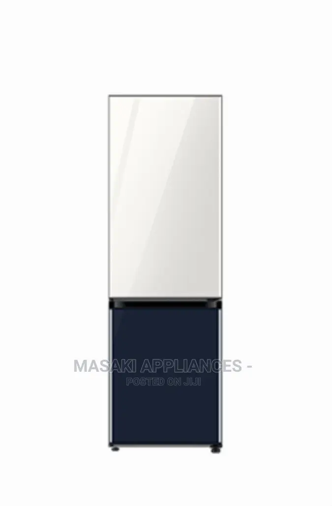 BESPOKE Refrigerator (Glam White and Navy)
