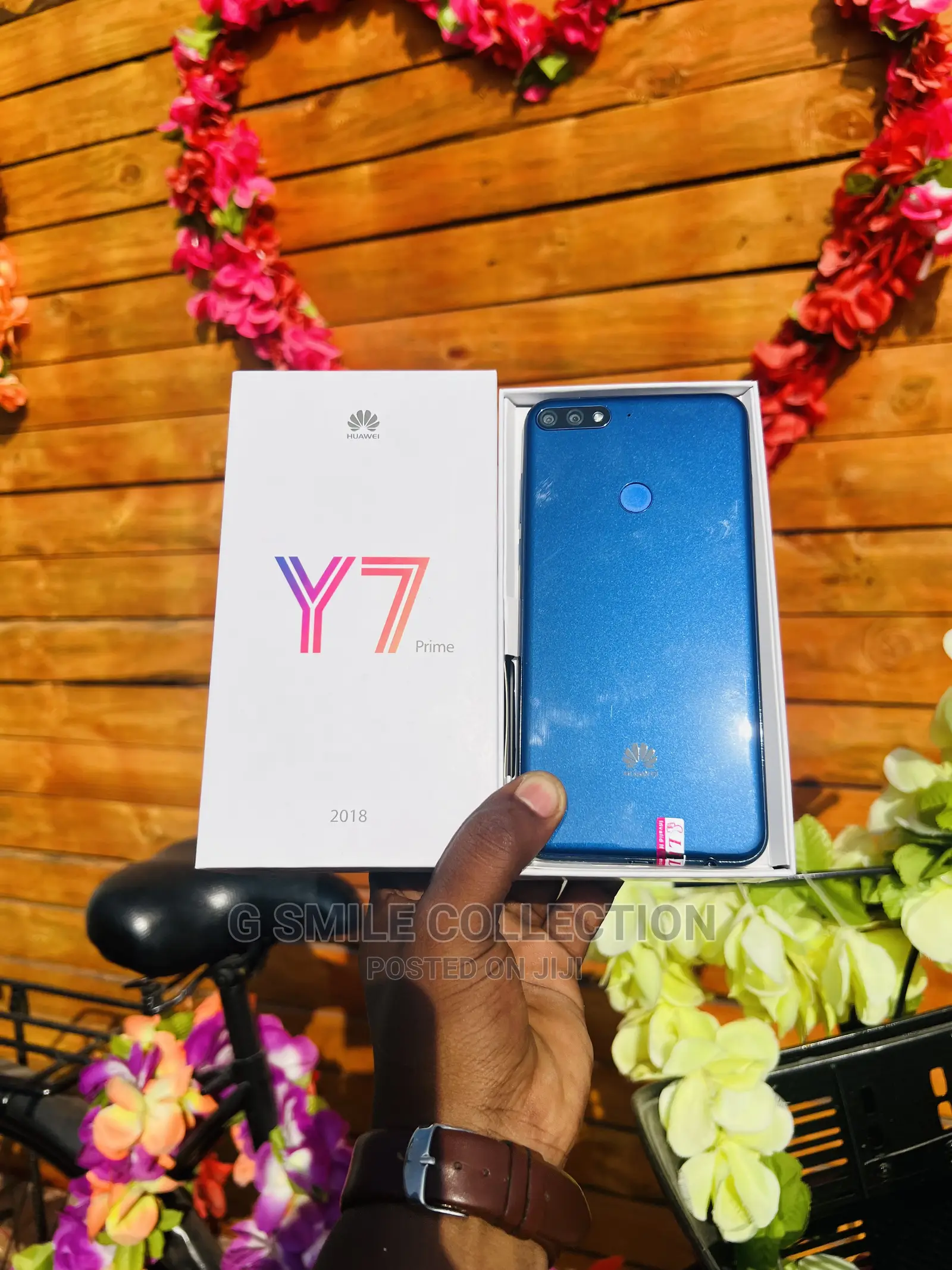 New Huawei Y7 Prime 64 GB Blue