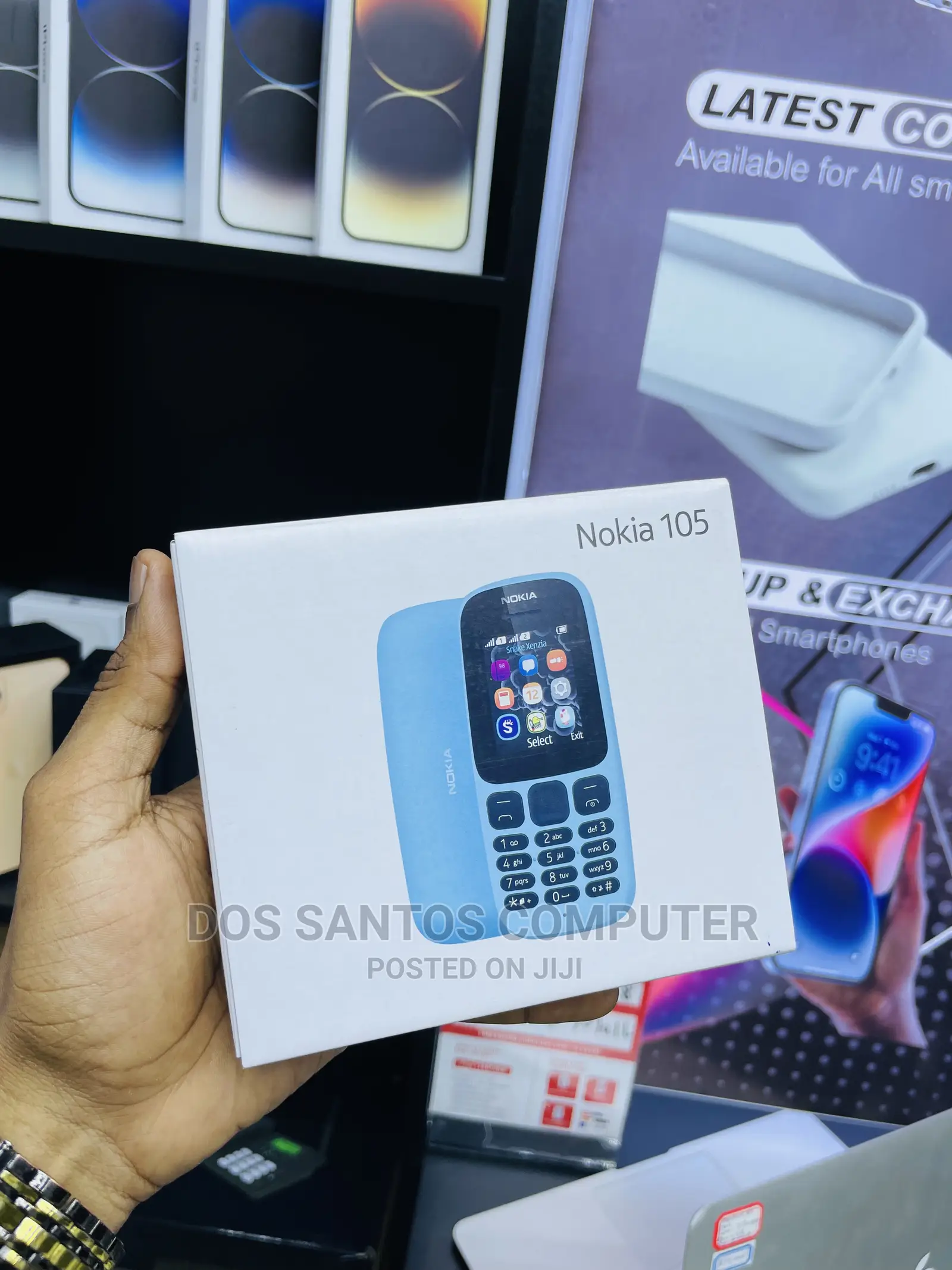 New Nokia 105 Blue