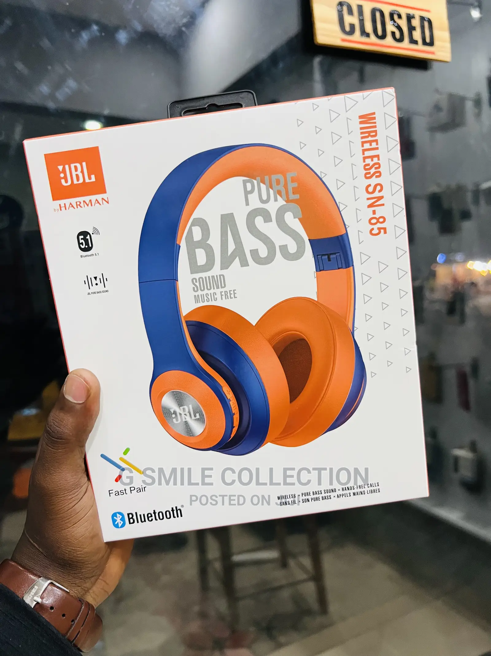 JBL SN -85 Wireless Headphones