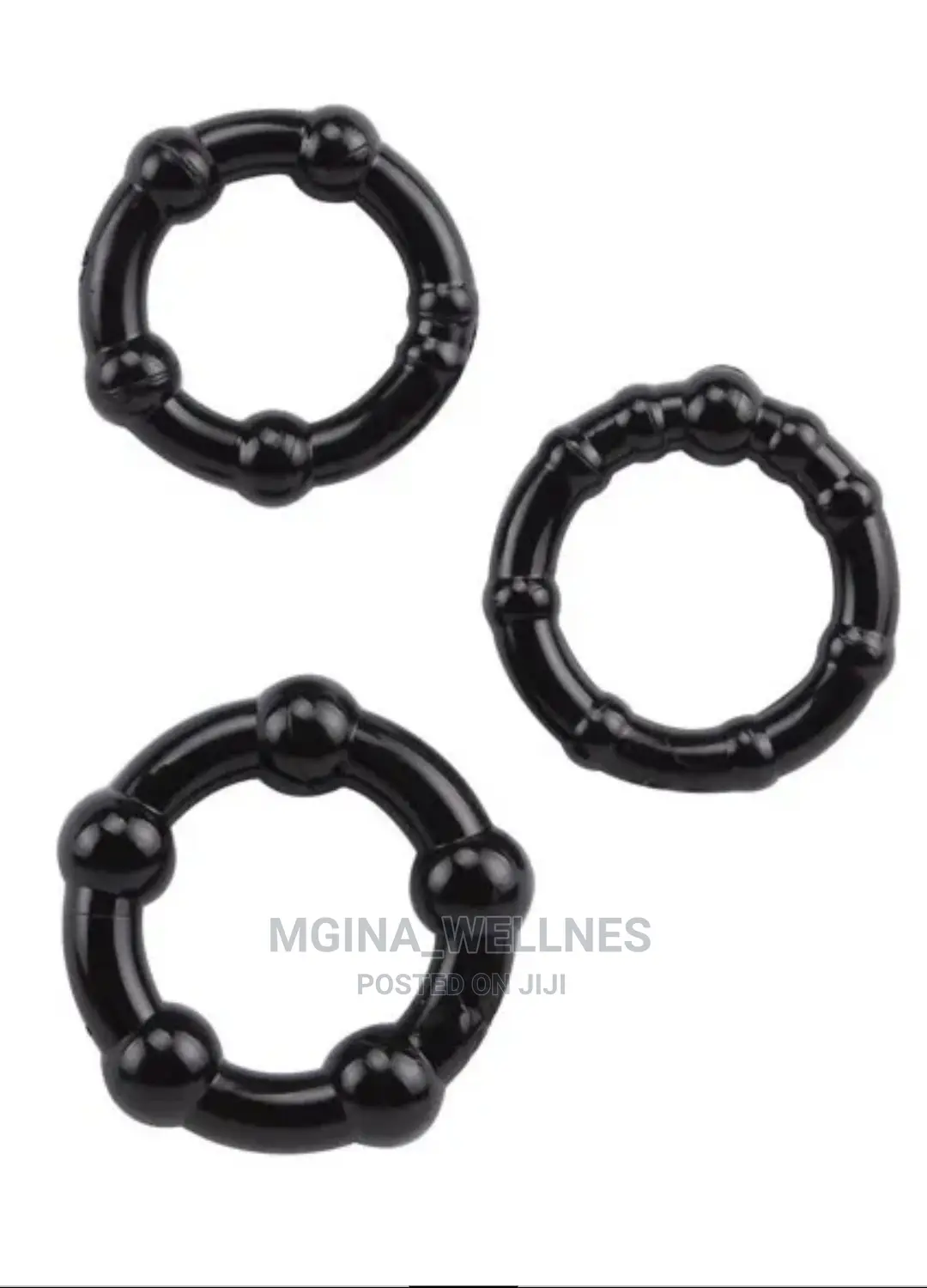 3 in 1pack Reusable Penis Rings for Better Sex Performance