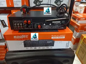 Kodtec Ac/Dc Powerful Amplifier 60w With Equalizer Speaker 2