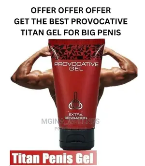 Buy 1 Get 1 Free-Best Provocative Titan Gel for Big Penis