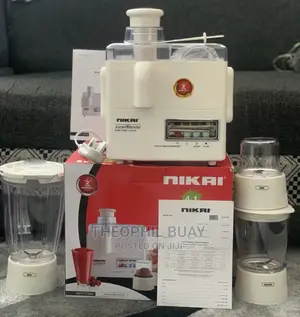 Nikai 4in1 Juicer 2yrs Waranty