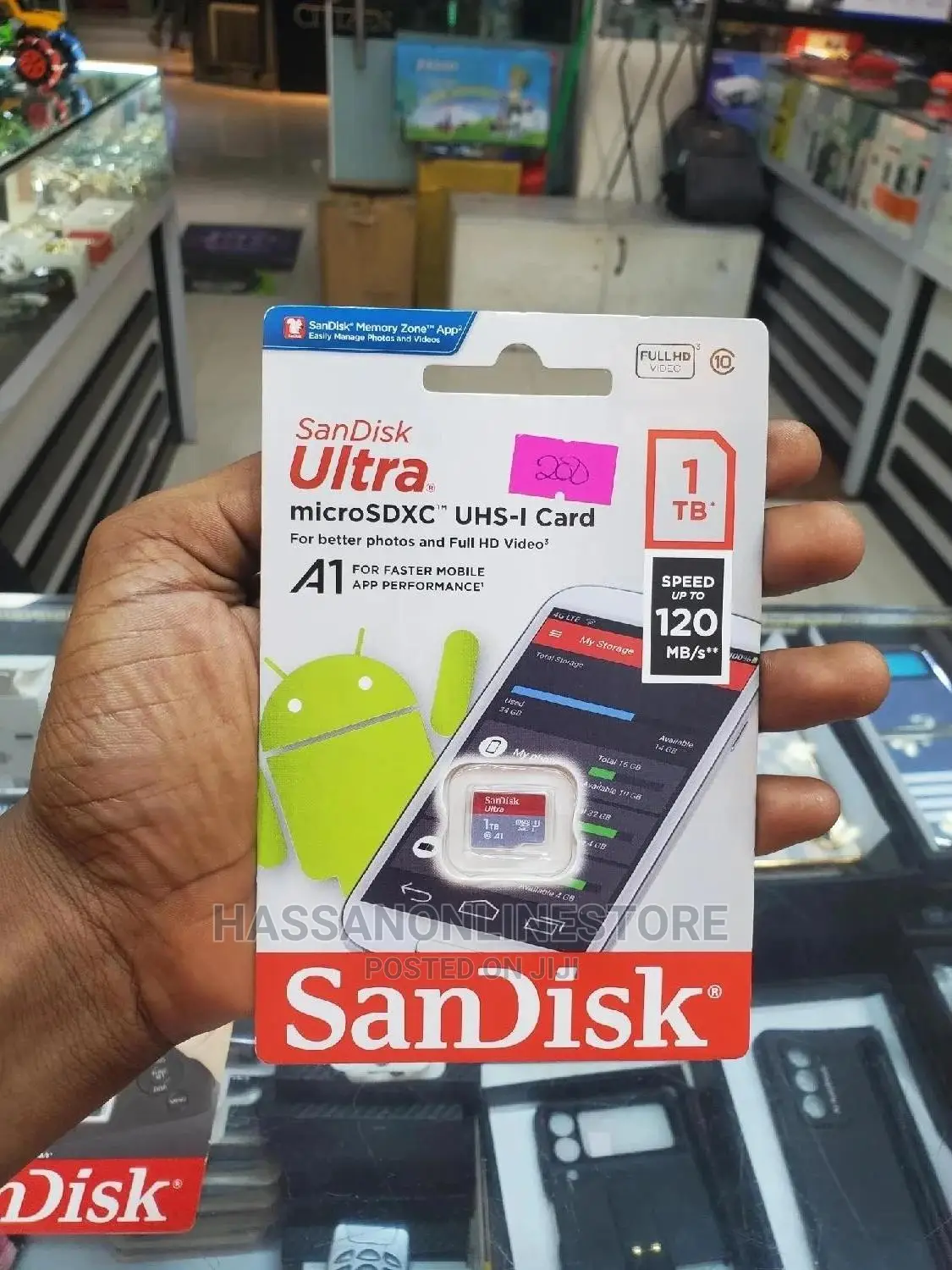 Sandisk 1tb Ultra Uhs-I Microsdxc Memory Card