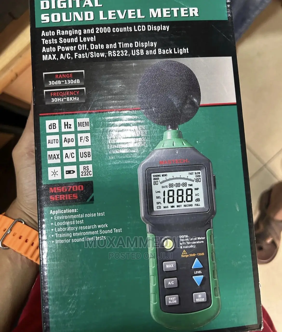 Mastech Digital Sound Level Meter
